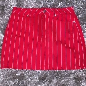 Mini Red Skirt
